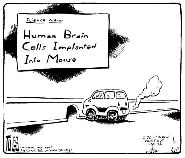 Political cartoon on In Other News by Tom Toles, Washington Post