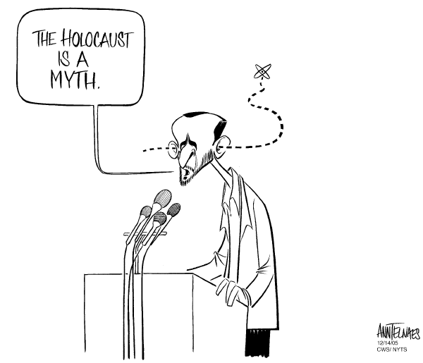 Political cartoon on In Other News by Ann Telnaes, Tribune Media Services