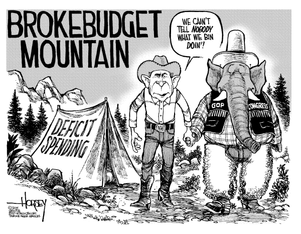 Political cartoon