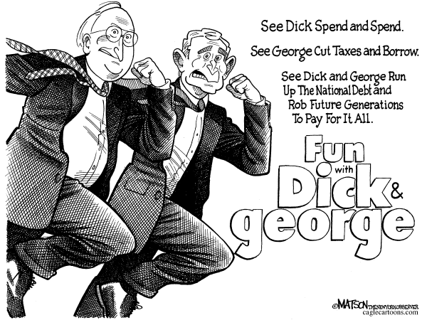 Political cartoon on Inflation Remains in Check by RJ Matson, New York Observer