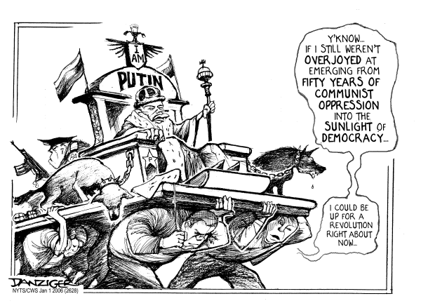 The Comic News: Political Cartoon by Jeff Danziger, Cartoonists & Writers Syndicate on Winter Hits Russia The Comic News: Political Cartoon by Jeff Danziger, Cartoonists & Writers Syndicate on Winter Hits Russia