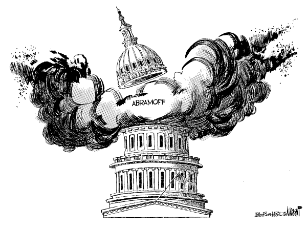 Political cartoon