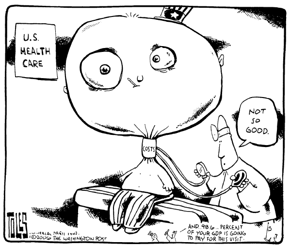 Political cartoon on In Other News by Tom Toles, Washington Post