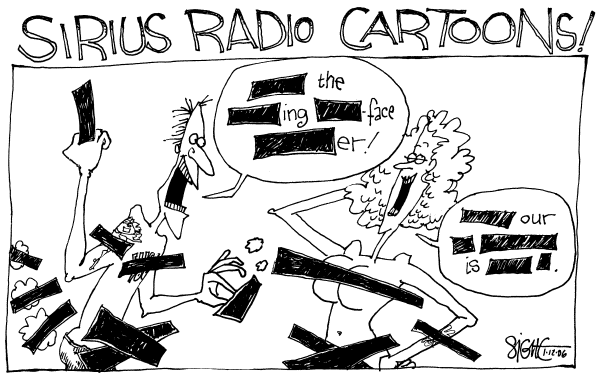 Political cartoon on In Other News by Signe Wilkinson, Philadelphia Daily News
