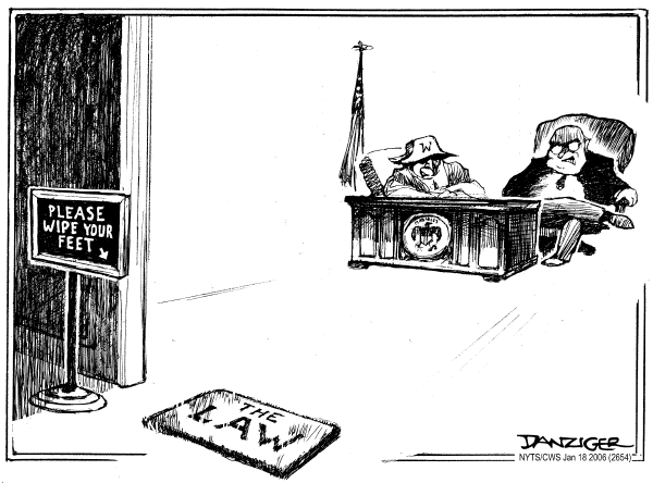 Political cartoon on 2008 Presidential Race Heats Up by Jeff Danziger, Cartoonists & Writers Syndicate