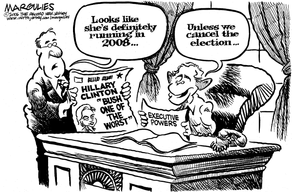 Political cartoon