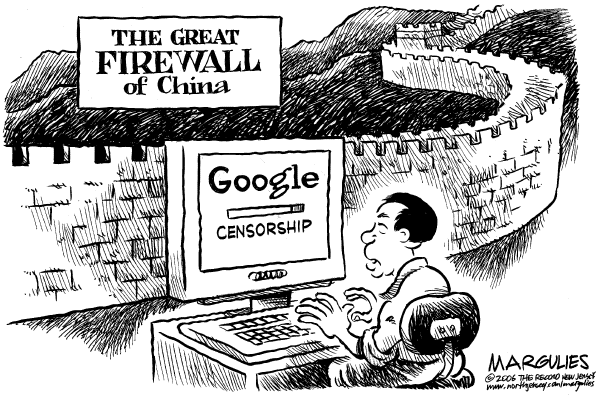 Political cartoon on Internet Privacy Still a Bit Buggy by Jimmy Margulies, The Record, New Jersey
