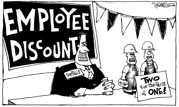 Political cartoon on In Other News by Signe Wilkinson, Philadelphia Daily News