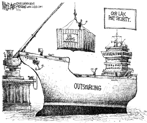 Political cartoon on Signs of Inflation Appear by Matt Davies, Journal News