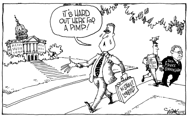 Political cartoon on Republican Rebound Continues by Signe Wilkinson, Philadelphia Daily News