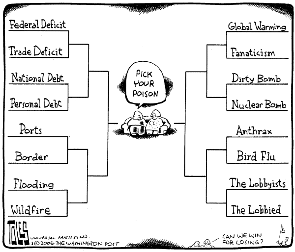 Editorial Cartoon by Tom Toles, Washington Post on In Other News
