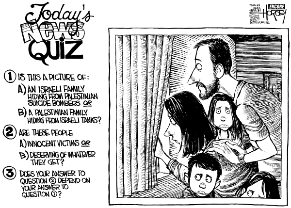 Editorial Cartoon by David Horsey, Seattle Post-Intelligencer on In Other News