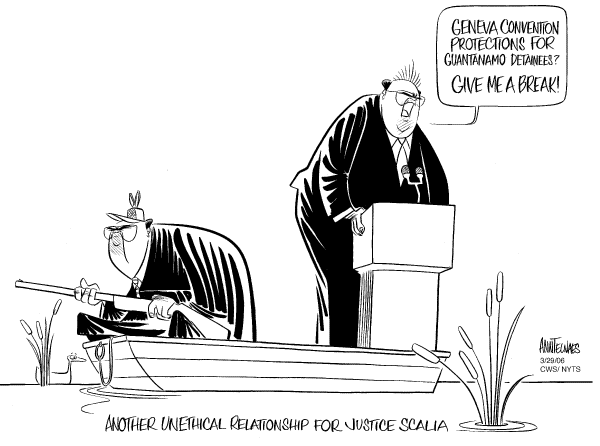Editorial Cartoon by Ann Telnaes, CWS/CartoonArts Intl. on In Other News