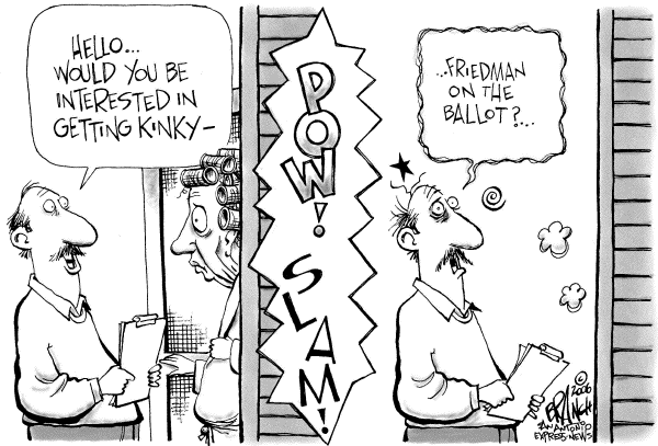 Editorial Cartoon by John Branch, San Antonio Express-News on In Other News