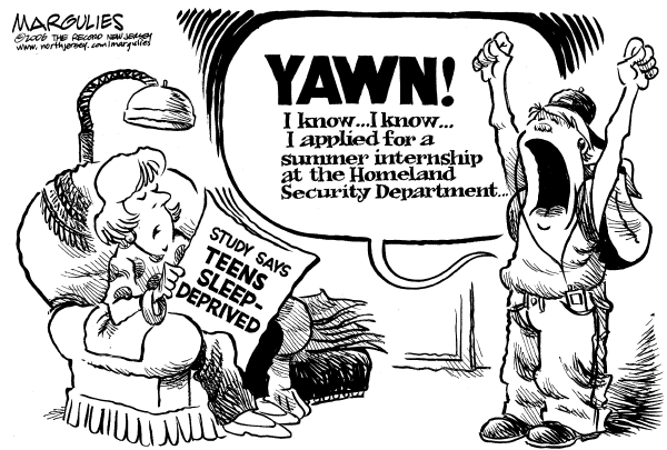 Editorial Cartoon by Jimmy Margulies, The Record, New Jersey on In Other News