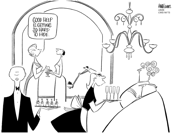 Editorial Cartoon by Ann Telnaes, CWS/CartoonArts Intl. on Congress Moves on Immigration Bill