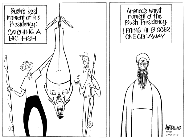 Editorial Cartoon by Ann Telnaes, CWS/CartoonArts Intl. on President Refuses to Back Down