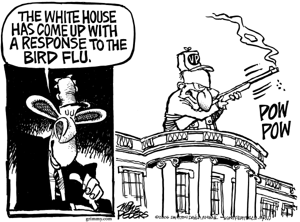 Editorial Cartoon by Mike Peters, Dayton Daily News on In Other News