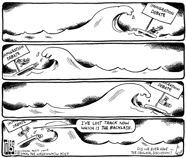 Editorial Cartoon by Tom Toles, Washington Post on In Other News