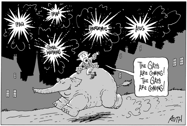 Editorial cartoon