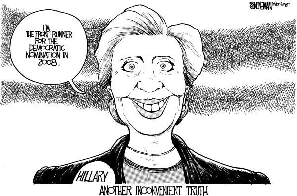 Editorial Cartoon by Drew Sheneman, Newark Star Ledger on In Other News