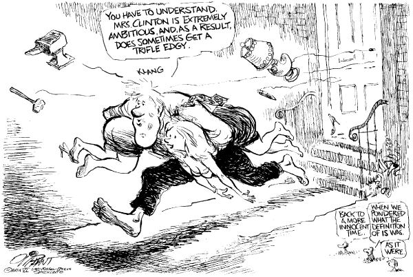 Editorial Cartoon by Pat Oliphant, Universal Press Syndicate on Democrats Gear Up for Elections