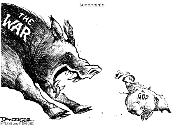 Editorial Cartoon by Jeff Danziger, CWS/CartoonArts Intl. on Republicans Gear Up for Elections