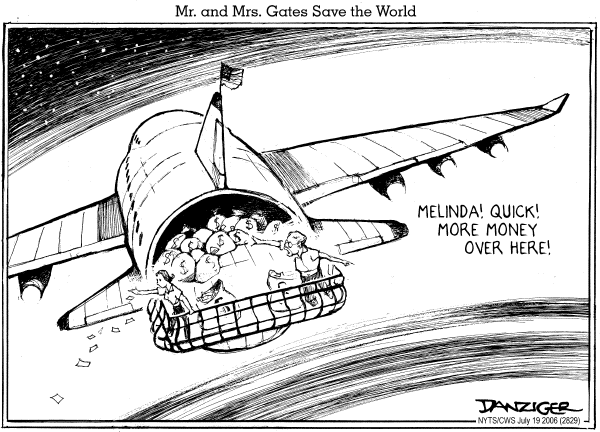 Editorial Cartoon by Jeff Danziger, CWS/CartoonArts Intl. on In Other News