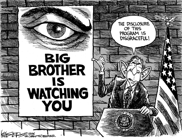 Editorial Cartoon by Kevin Siers, Charlotte Observer on White House Seething Over Leak