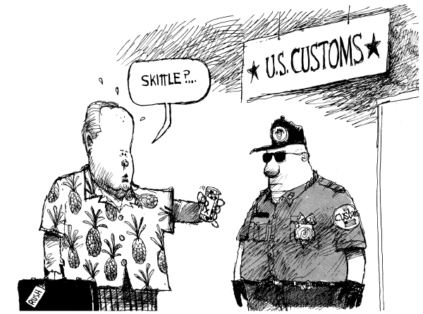 Editorial Cartoon by Mike Luckovich, Atlanta Journal-Constitution on In Other News