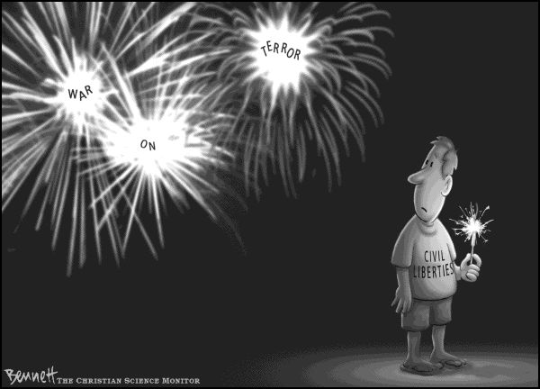 Editorial Cartoon by Clay Bennett, Christian Science Monitor on In Other News