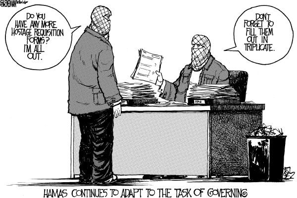 Editorial Cartoon by Drew Sheneman, Newark Star Ledger on Middle East Explodes