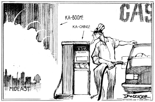 Editorial Cartoon by Jeff Danziger, CWS/CartoonArts Intl. on US Deficit Lower Than Expected