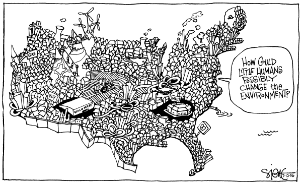 Editorial Cartoon by Signe Wilkinson, Philadelphia Daily News on In Other News