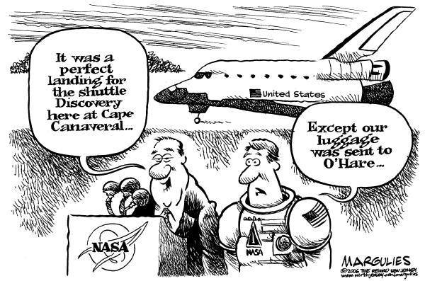 Editorial Cartoon by Jimmy Margulies, The Record, New Jersey on In Other News