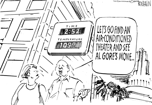 Editorial Cartoon by Rex Babin, Sacramento Bee on In Other News