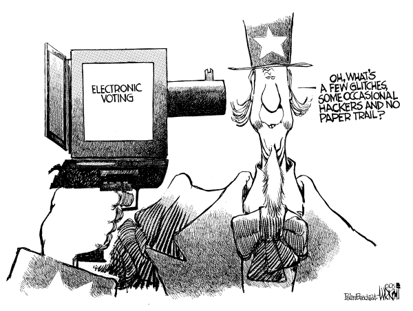 Editorial Cartoon by Don Wright, Palm Beach Post on In Other News