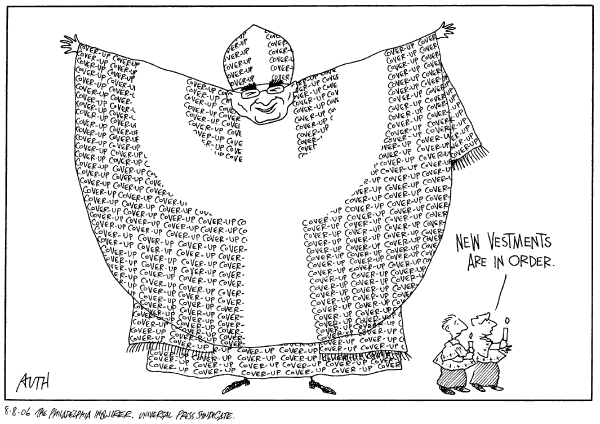 Editorial Cartoon by Tony Auth, Philadelphia Inquirer on In Other News