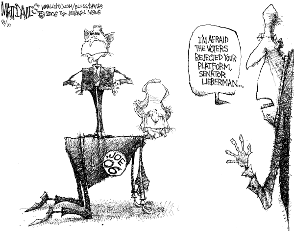 Editorial Cartoon by Matt Davies, Journal News on Democrats Stirring, May Try to Win
