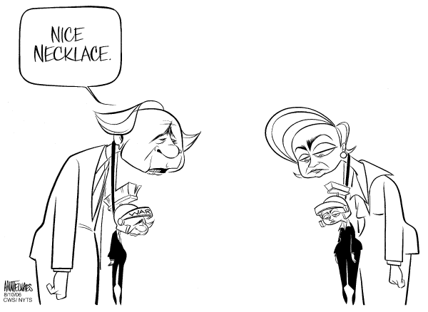Editorial Cartoon by Ann Telnaes, CWS/CartoonArts Intl. on Democrats Stirring, May Try to Win