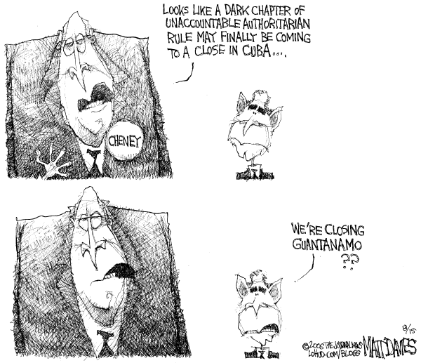 Editorial Cartoon by Matt Davies, Journal News on In Other News