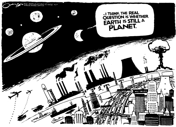 Editorial Cartoon by Jack Ohman, The Oregonian on In Other News
