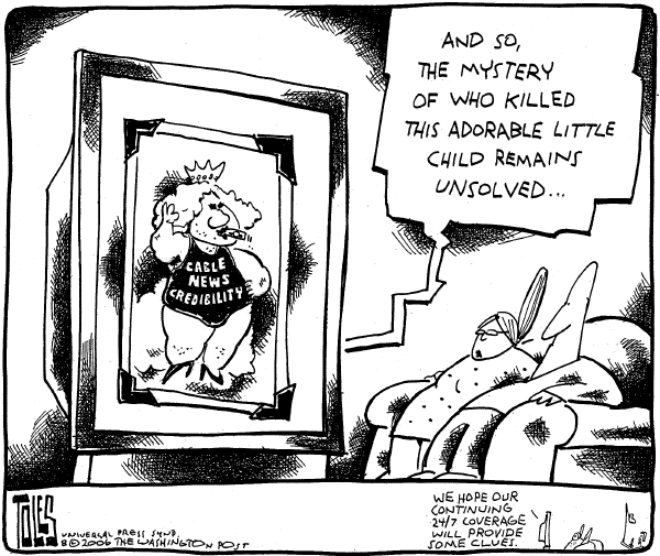 Editorial Cartoon by Tom Toles, Washington Post on In Other News