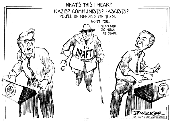 Editorial Cartoon by Jeff Danziger, CWS/CartoonArts Intl. on The President Remains Confident
