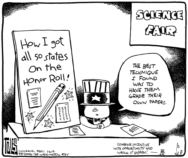 Editorial Cartoon by Tom Toles, Washington Post on In Other News