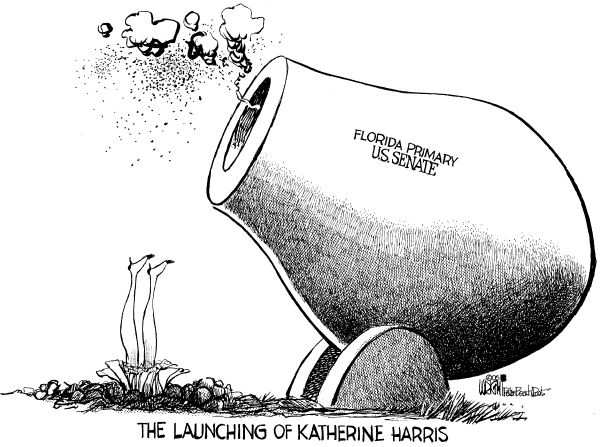 Editorial Cartoon by Don Wright, Palm Beach Post on In Other News