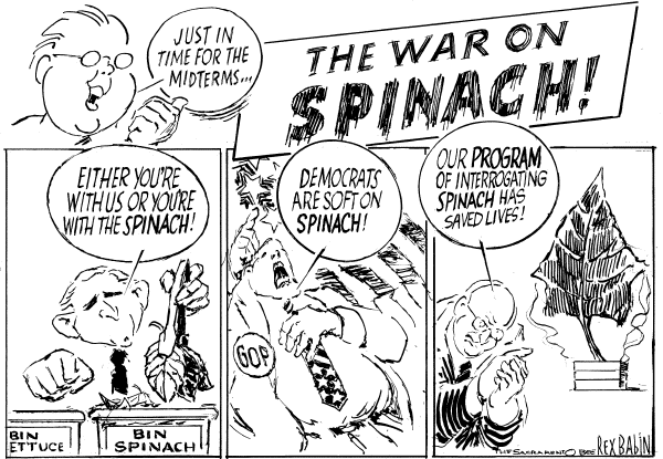 Editorial Cartoon by Rex Babin, Sacramento Bee on Fall Campaigns Hit High Gear