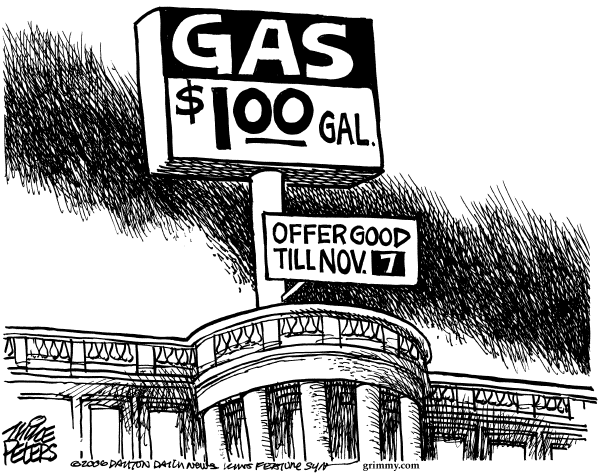 Editorial Cartoon by Mike Peters, Dayton Daily News on GOP in Full Swing for Fall Elections
