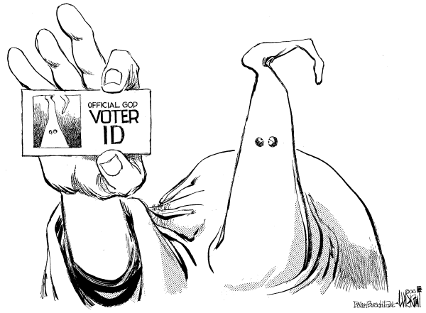 Editorial Cartoon by Don Wright, Palm Beach Post on GOP in Full Swing for Fall Elections