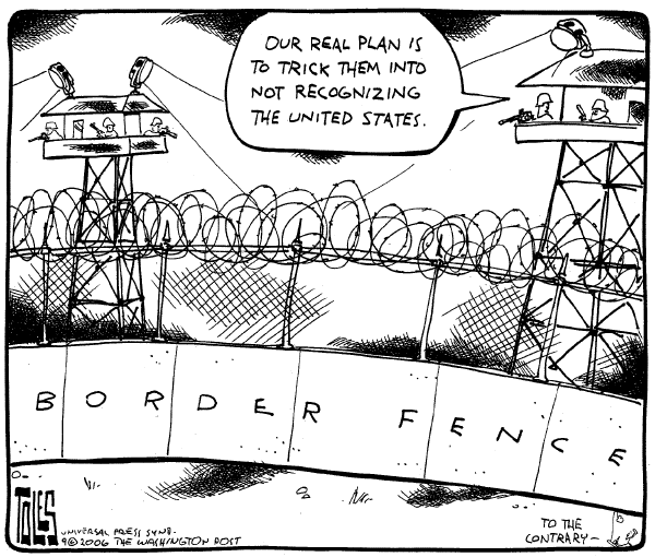 Editorial Cartoon by Tom Toles, Washington Post on In Other News